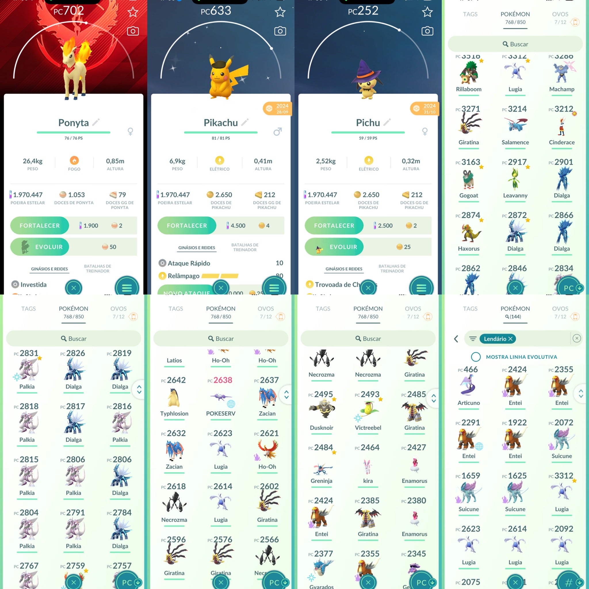 Conta Pokémon Go Nível 71 Valor