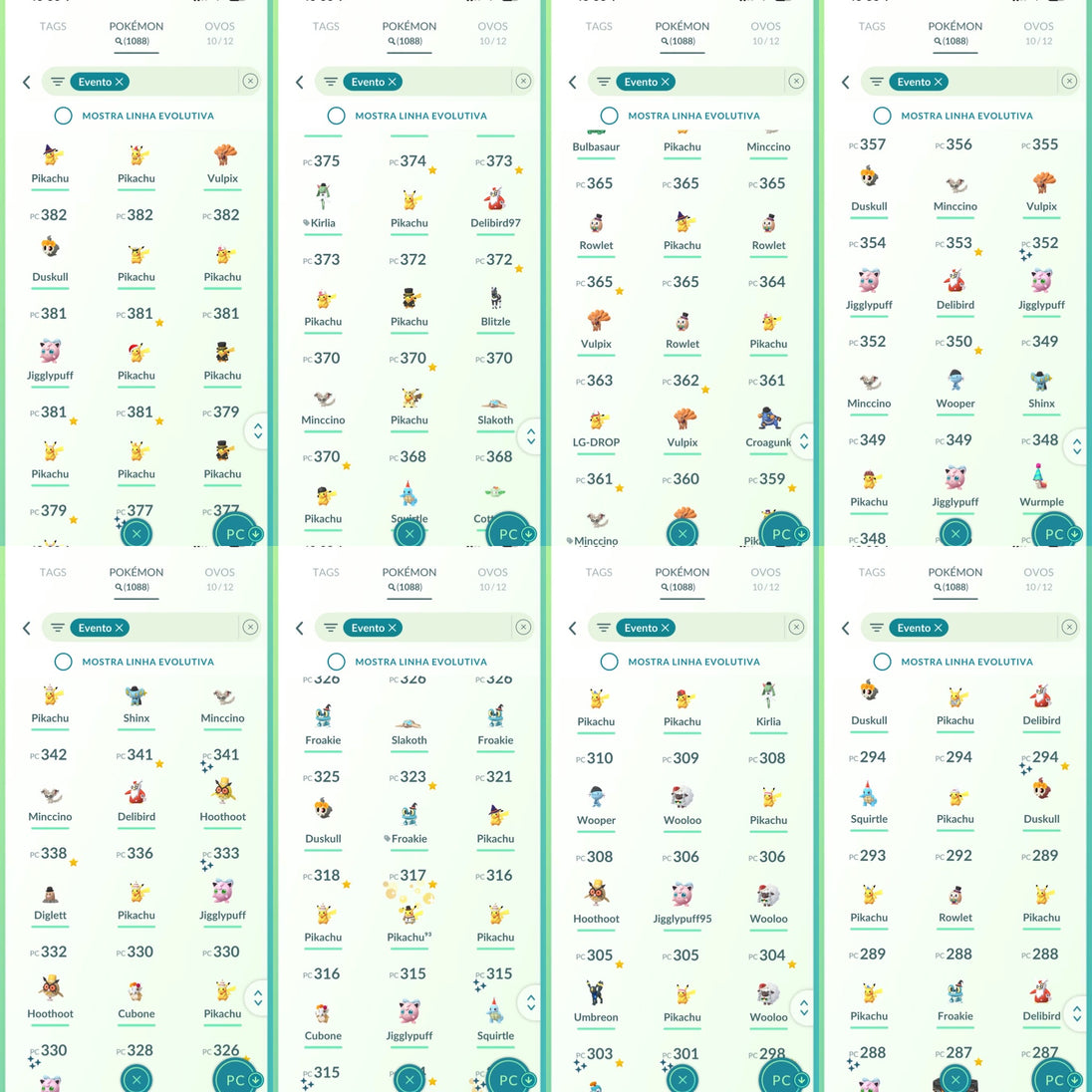 Galeria da conta Pokémon GO nível 71 — imagem 41