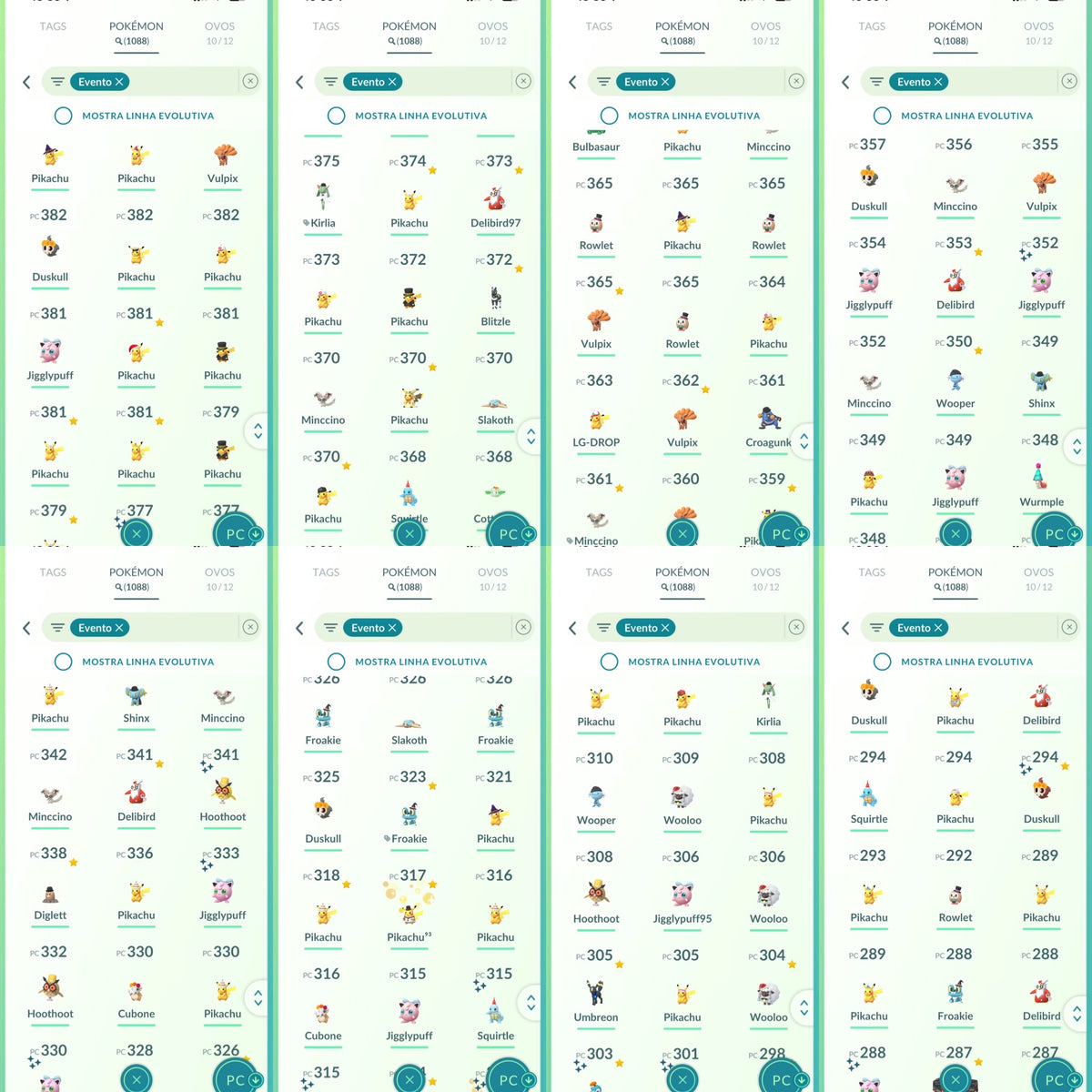 Galeria da conta Pokémon GO nível 71 — imagem 41