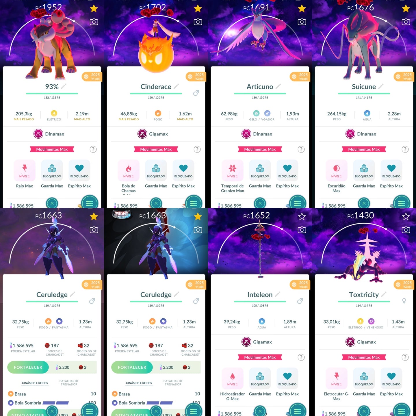 Conta Pokemon GO Nivel 65 - Screenshot 2