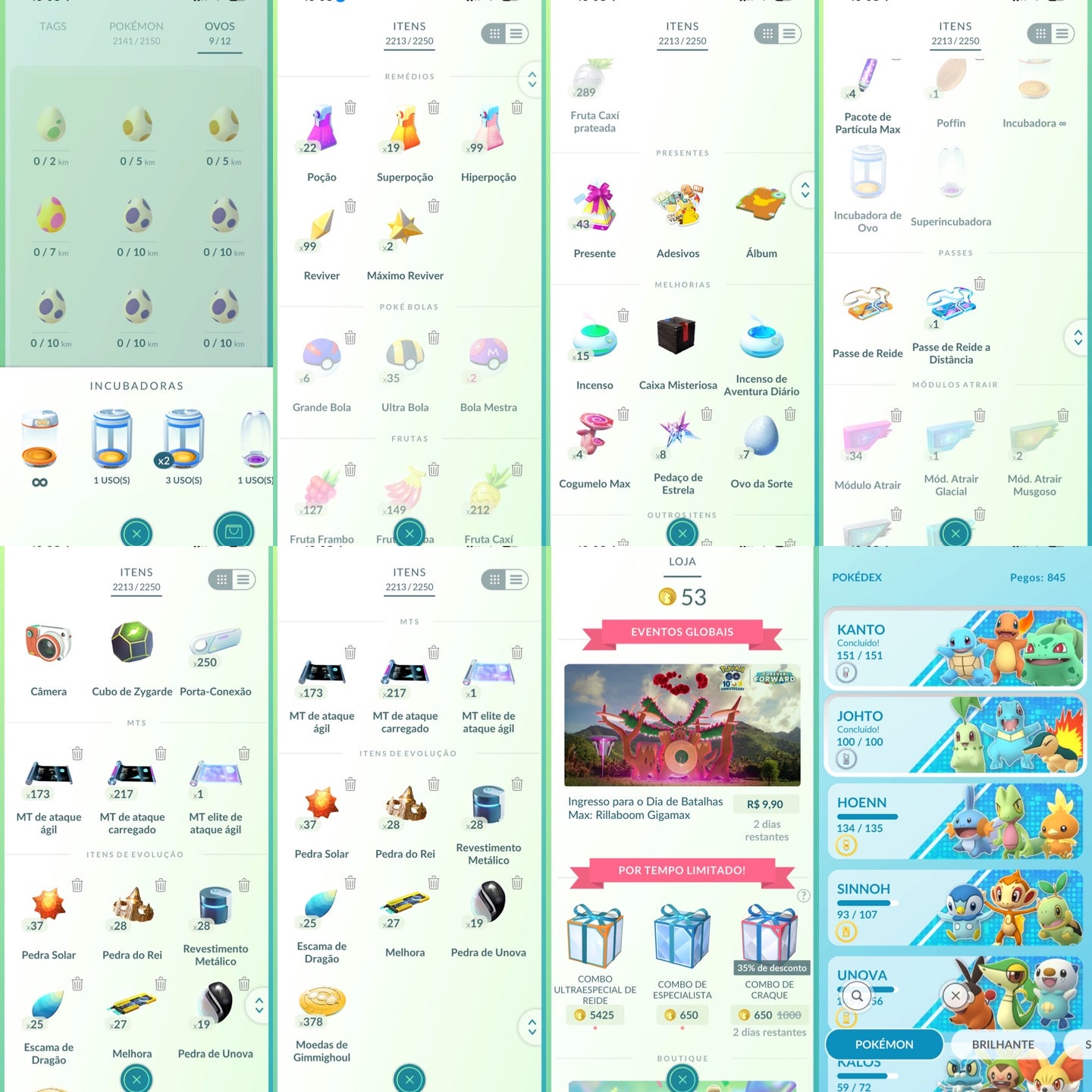 Conta Pokémon GO Nível 71 - Screenshot 23