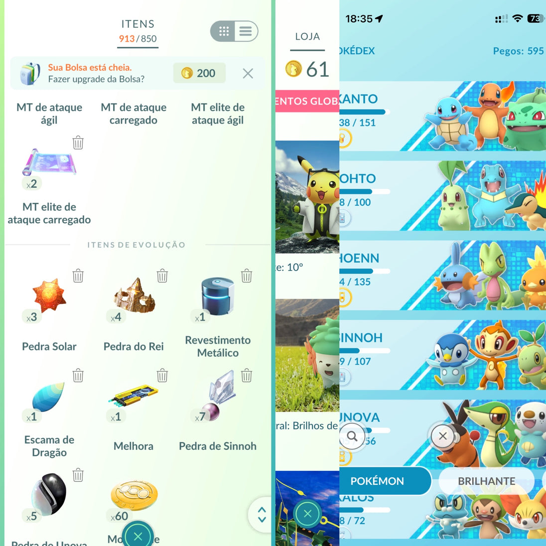 Conta Pokemon GO Nivel 54 - Screenshot 7