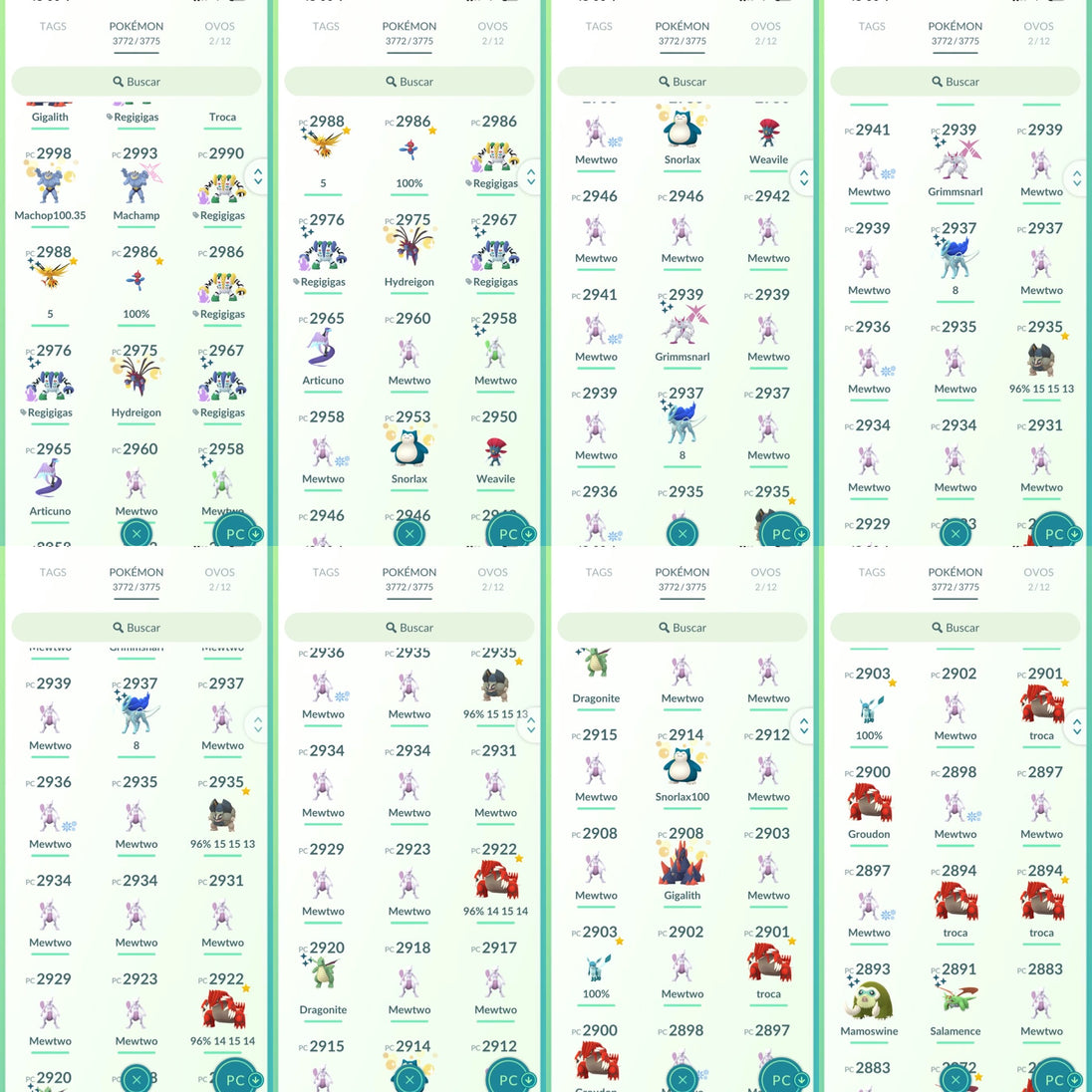 Conta Pokemon GO Nivel 76 - Screenshot 6