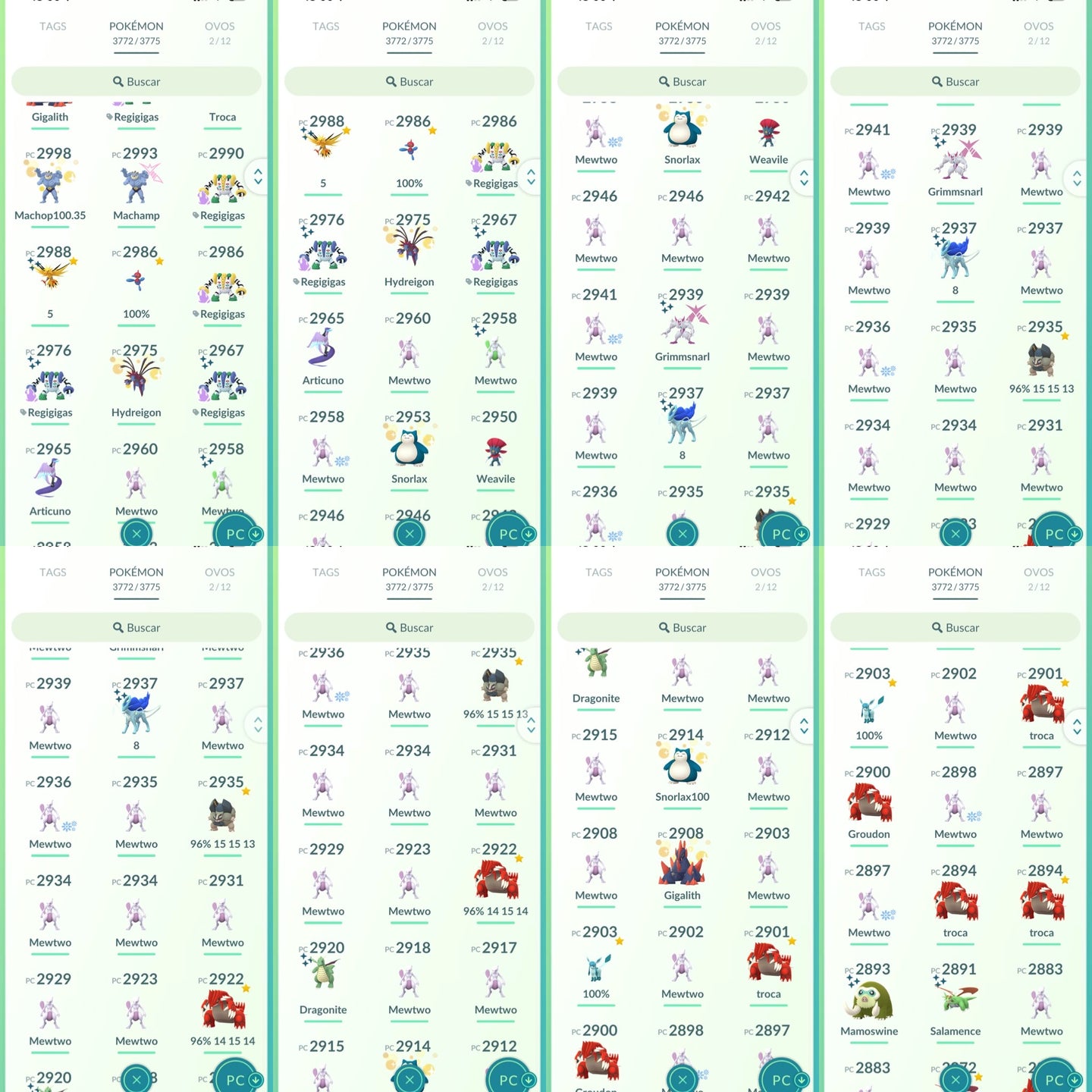 Conta Pokemon GO Nivel 76 - Screenshot 6