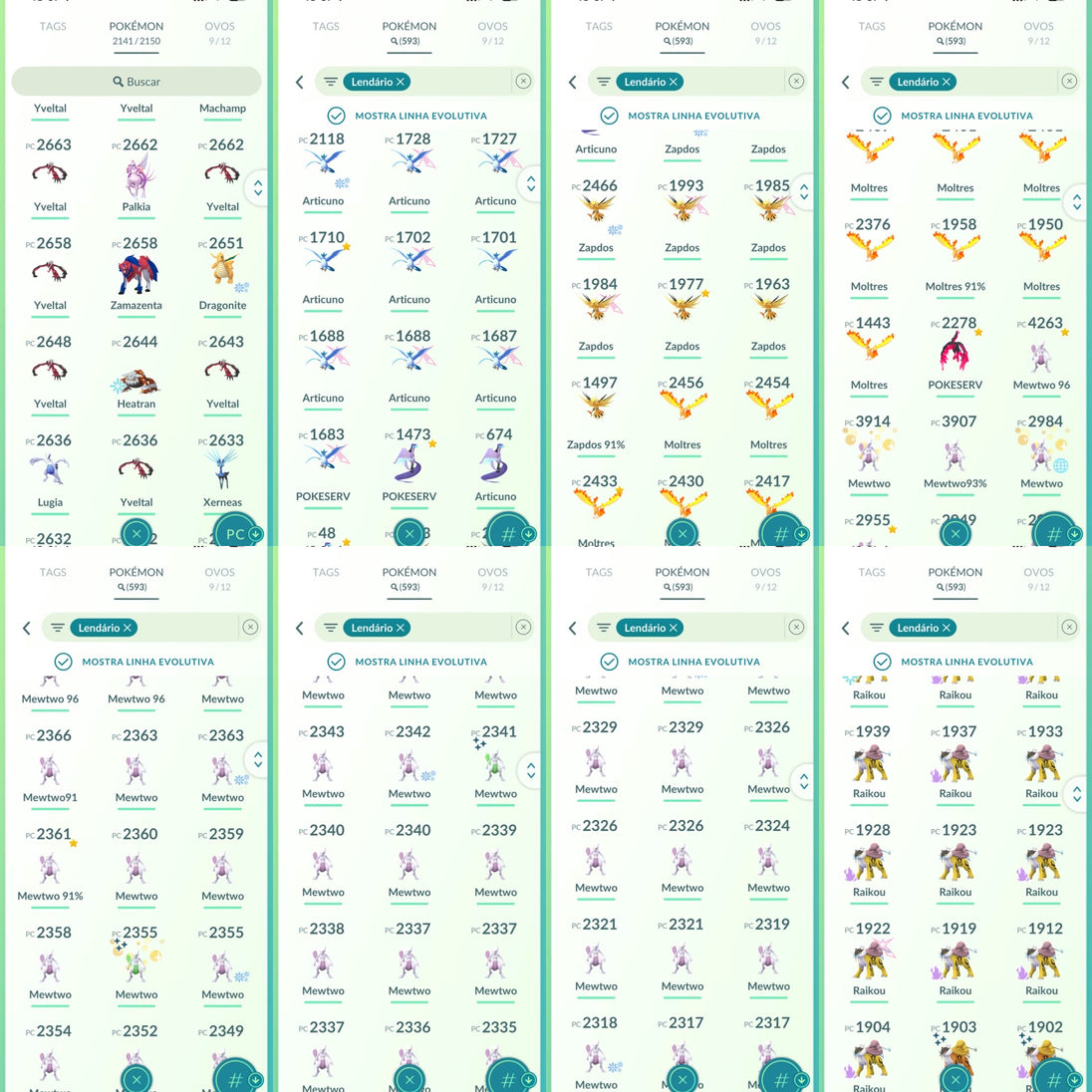 Conta Pokémon GO Nível 71 - Screenshot 7