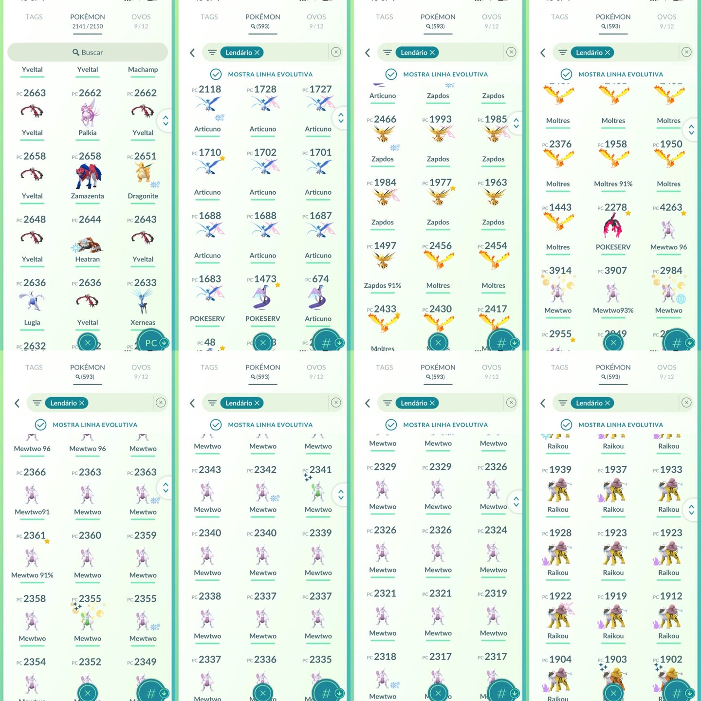 Conta Pokémon GO Nível 71 - Screenshot 7