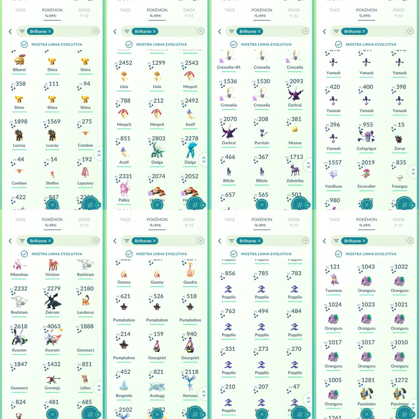 Conta Pokémon GO Nível 71 - Screenshot 12