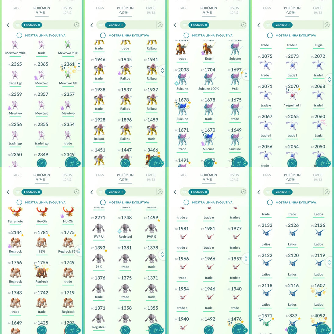 Conta Pokemon GO Nivel 73 - Screenshot 7