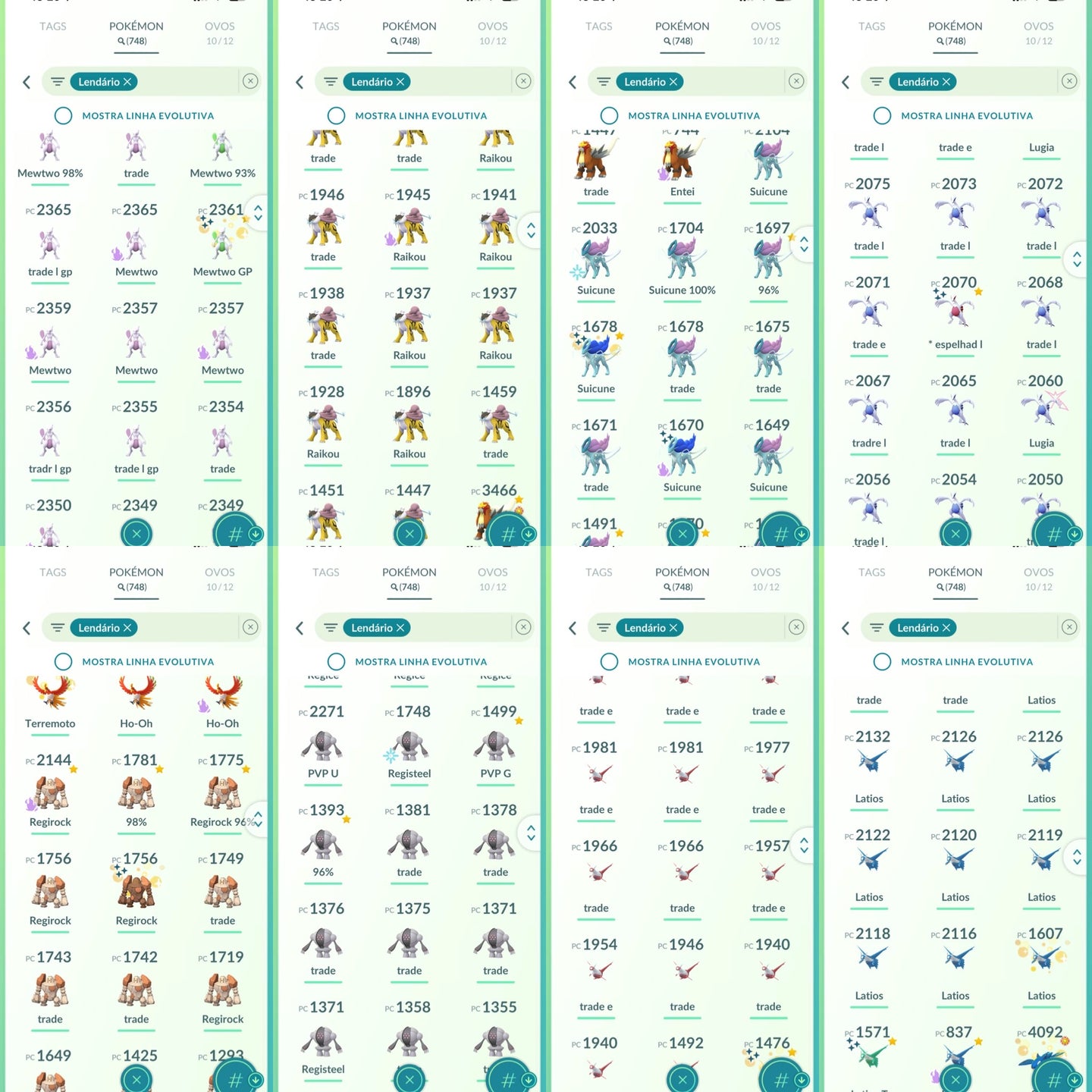 Conta Pokemon GO Nivel 73 - Screenshot 7