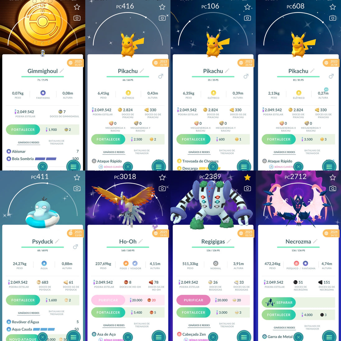 Conta Pokémon GO Nível 70 - Screenshot 3