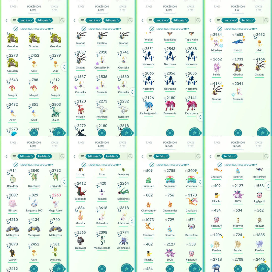 Conta Pokémon GO Nível 71 - Screenshot 14