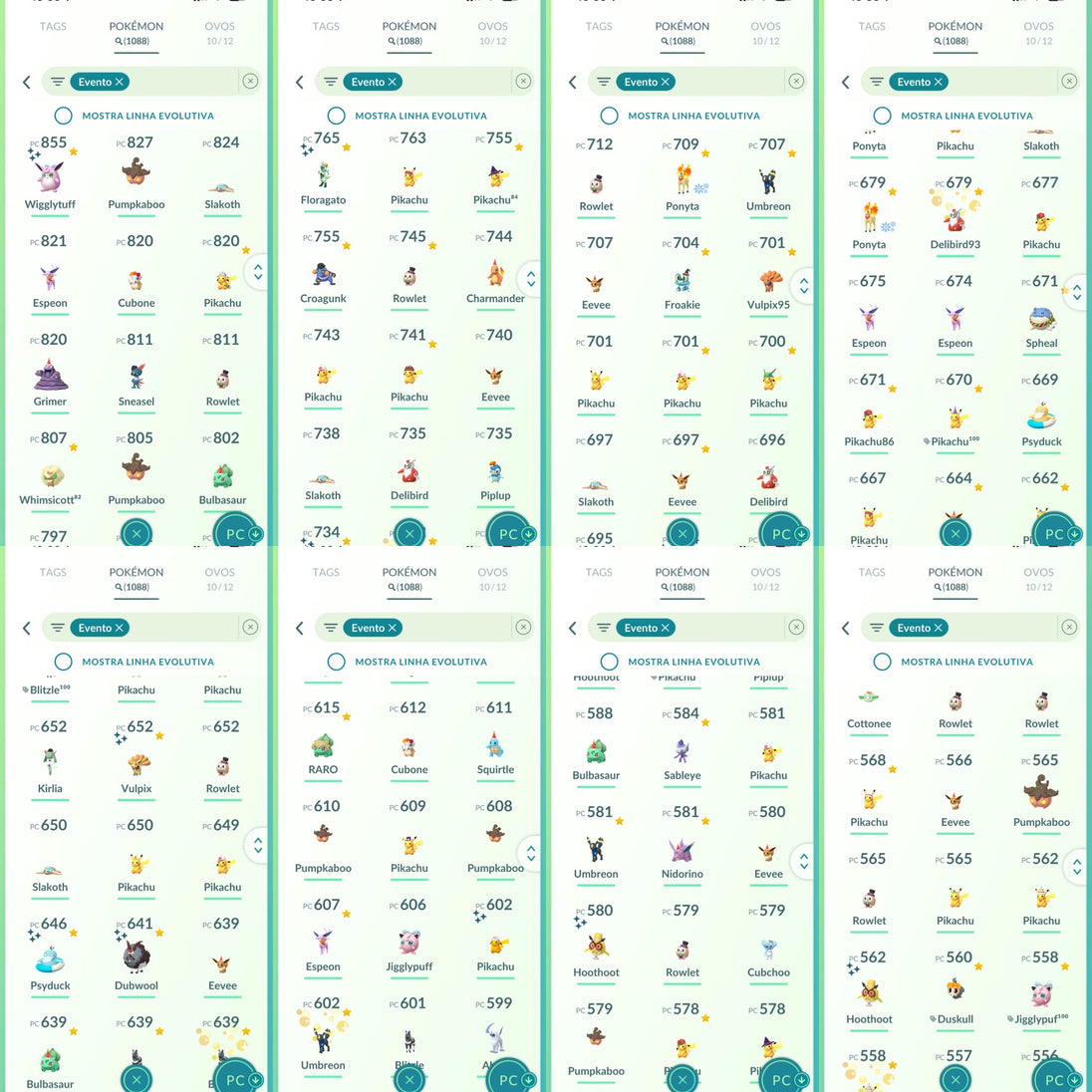 Galeria da conta Pokémon GO nível 71 — imagem 38