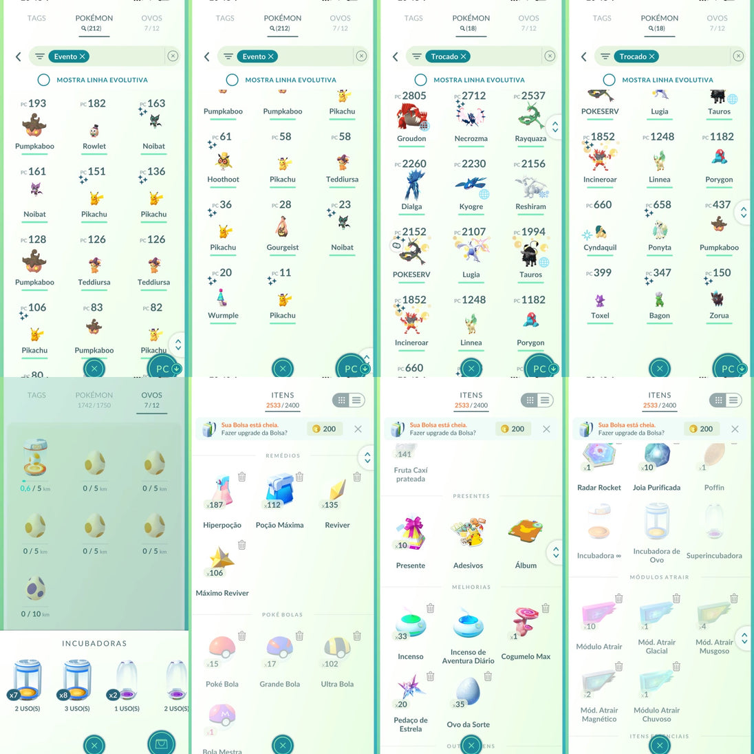 Conta Pokémon GO Nível 70 - Screenshot 16