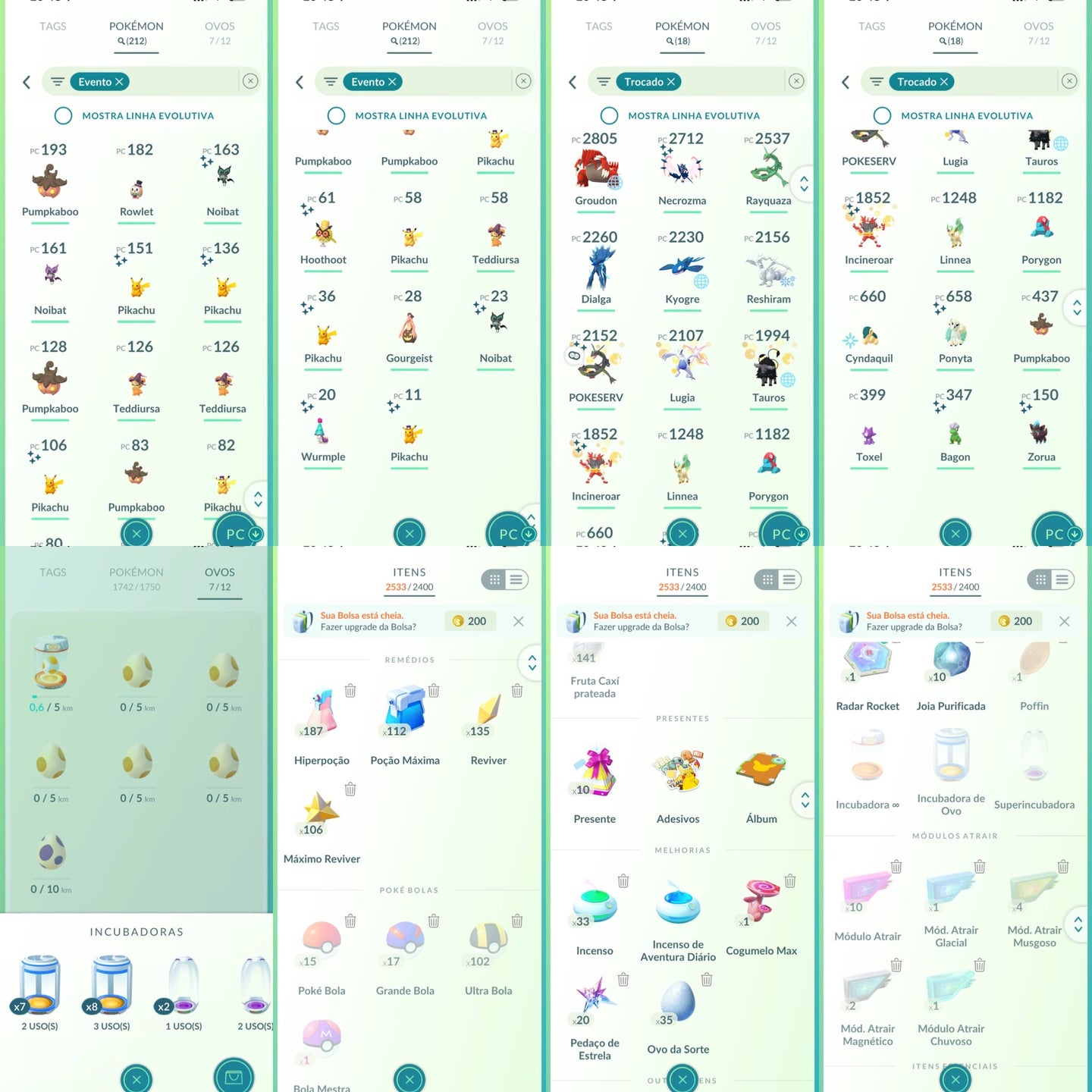 Conta Pokémon GO Nível 70 - Screenshot 16