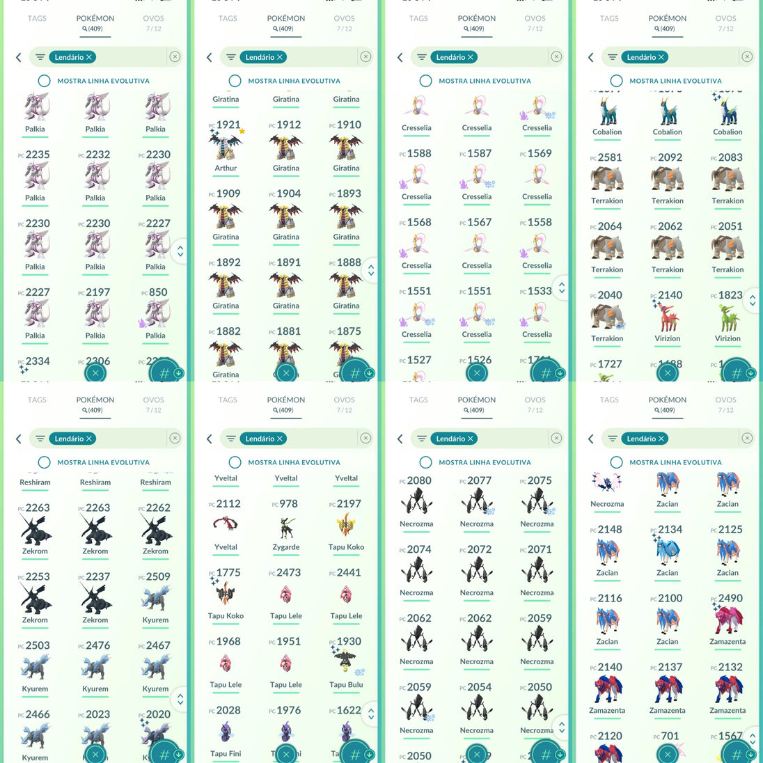 Conta Pokémon GO Nível 70 - Screenshot 6