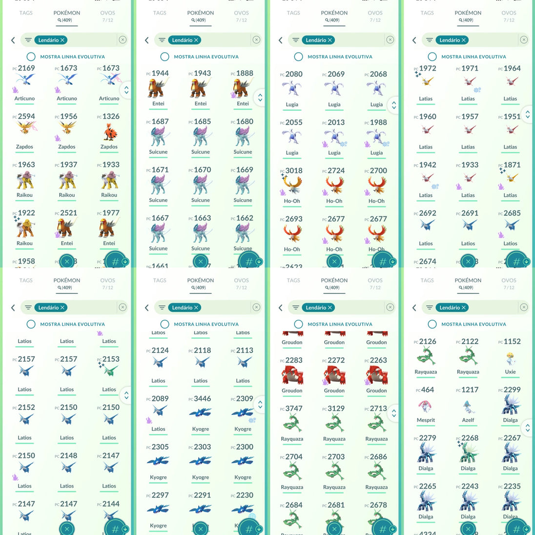 Conta Pokémon GO Nível 70 - Screenshot 5