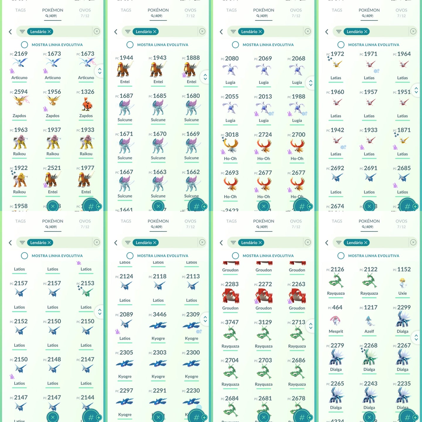 Conta Pokémon GO Nível 70 - Screenshot 5