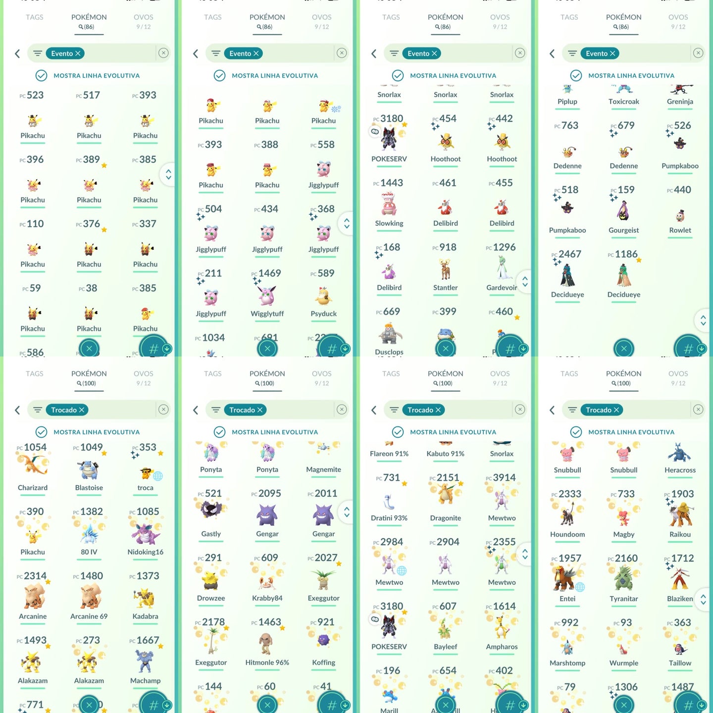 Conta Pokémon GO Nível 71 - Screenshot 22