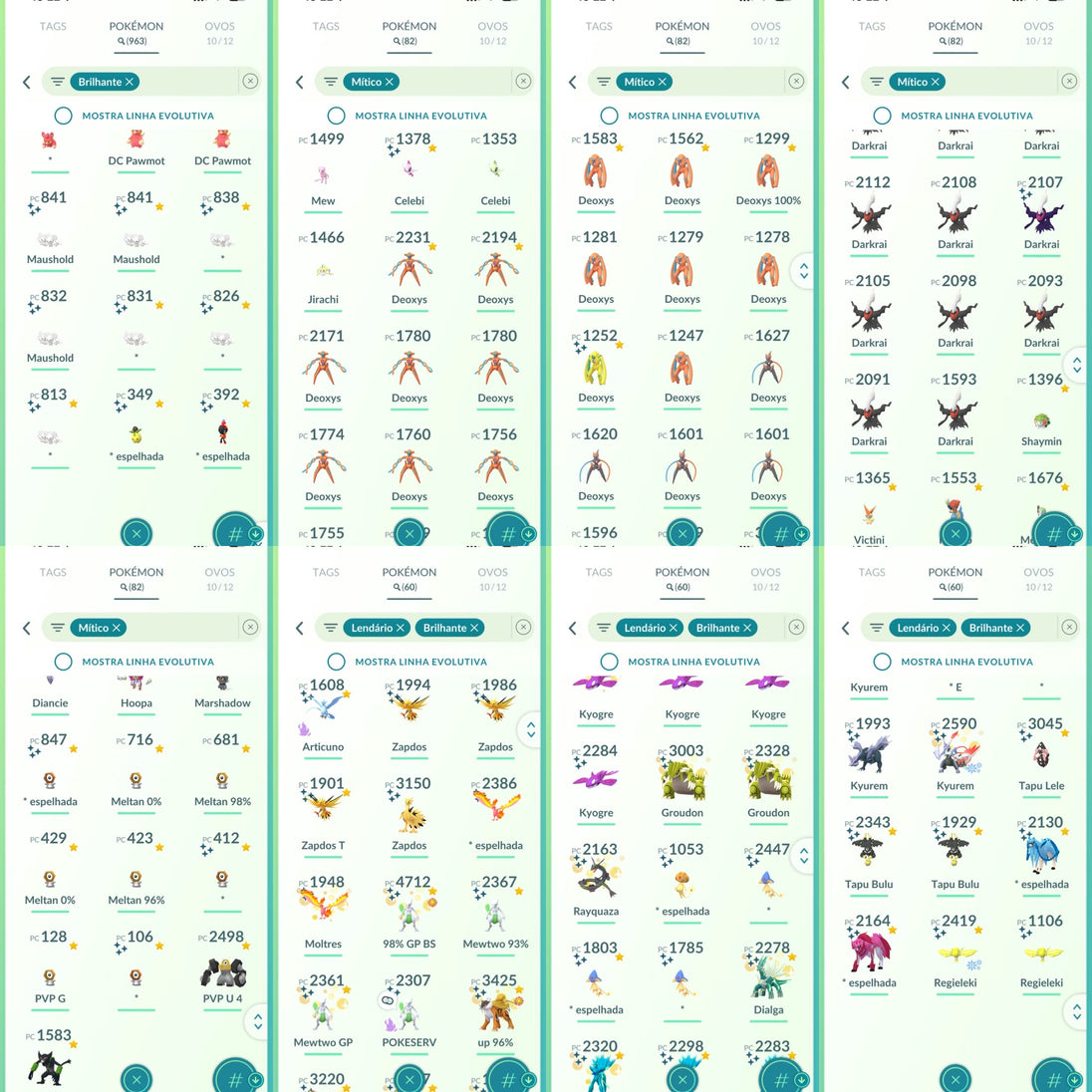 Conta Pokemon GO Nivel 73 - Screenshot 15