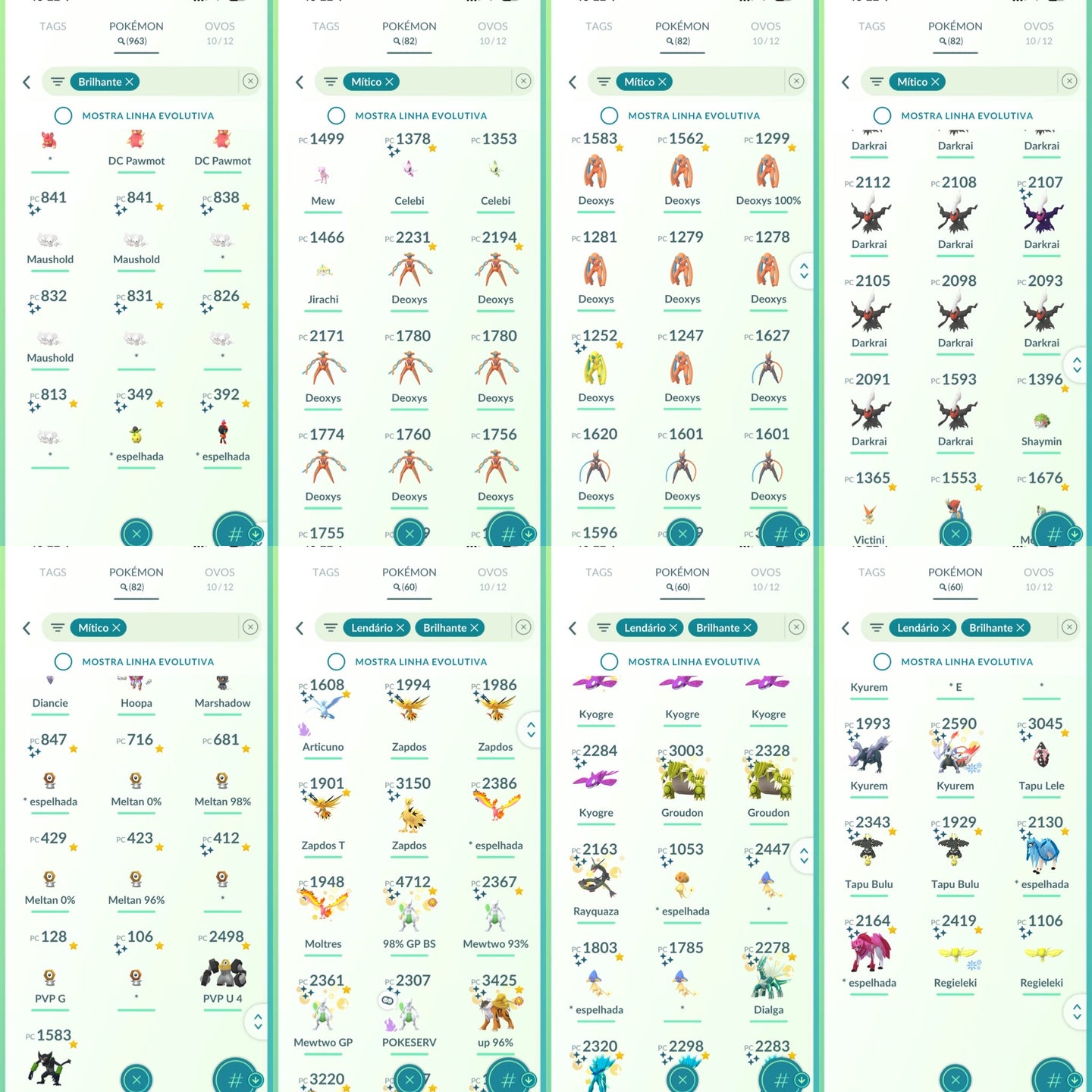 Conta Pokemon GO Nivel 73 - Screenshot 15