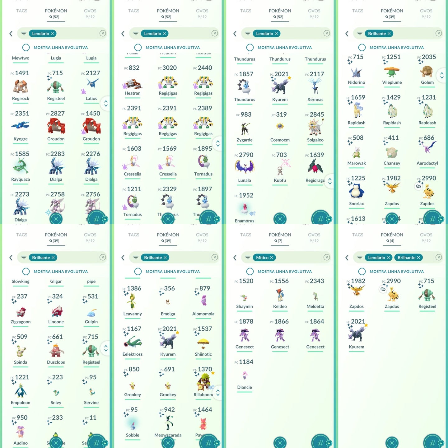 Conta Pokemon GO Nivel 54 - Screenshot 4