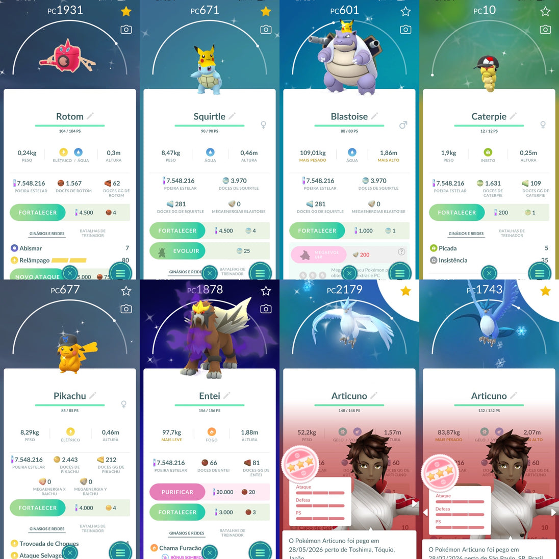 Conta Pokémon GO Nível 70 GO Fest Tokyo - Screenshot 3