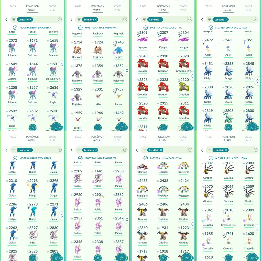 Conta Pokémon GO Nível 71 - Screenshot 8