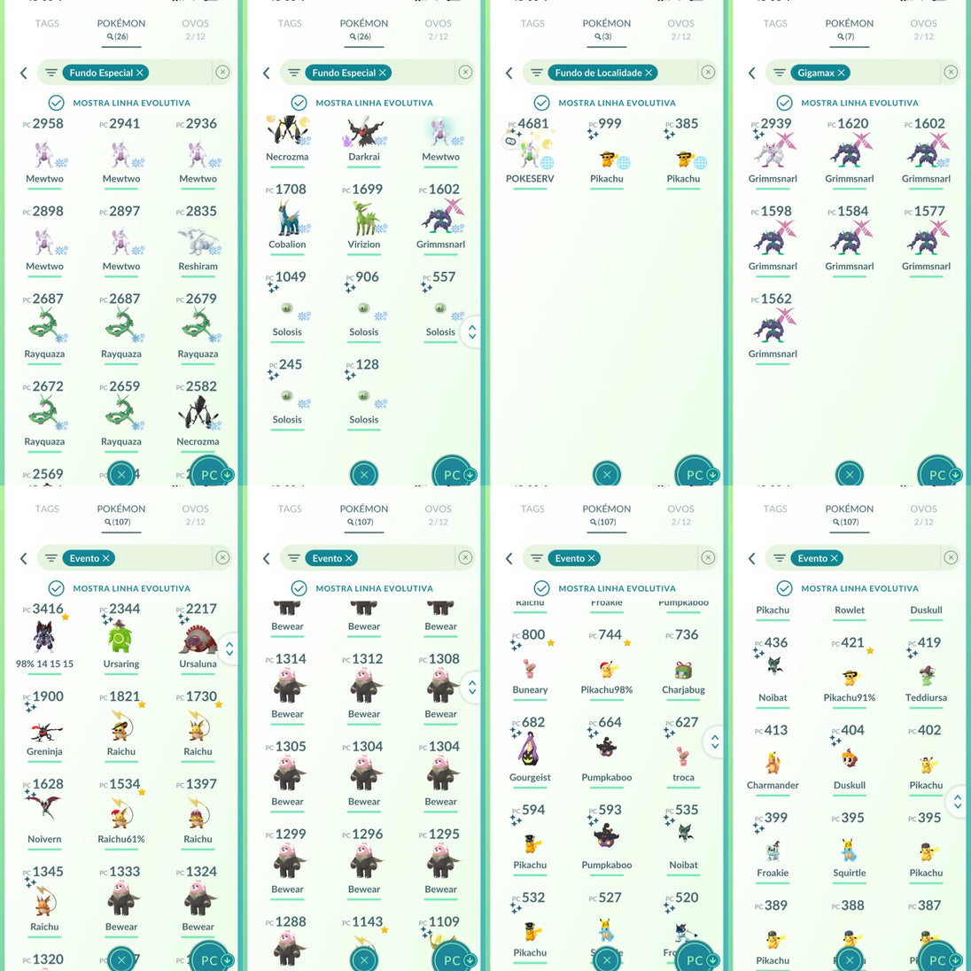 Conta Pokemon GO Nivel 76 - Screenshot 24