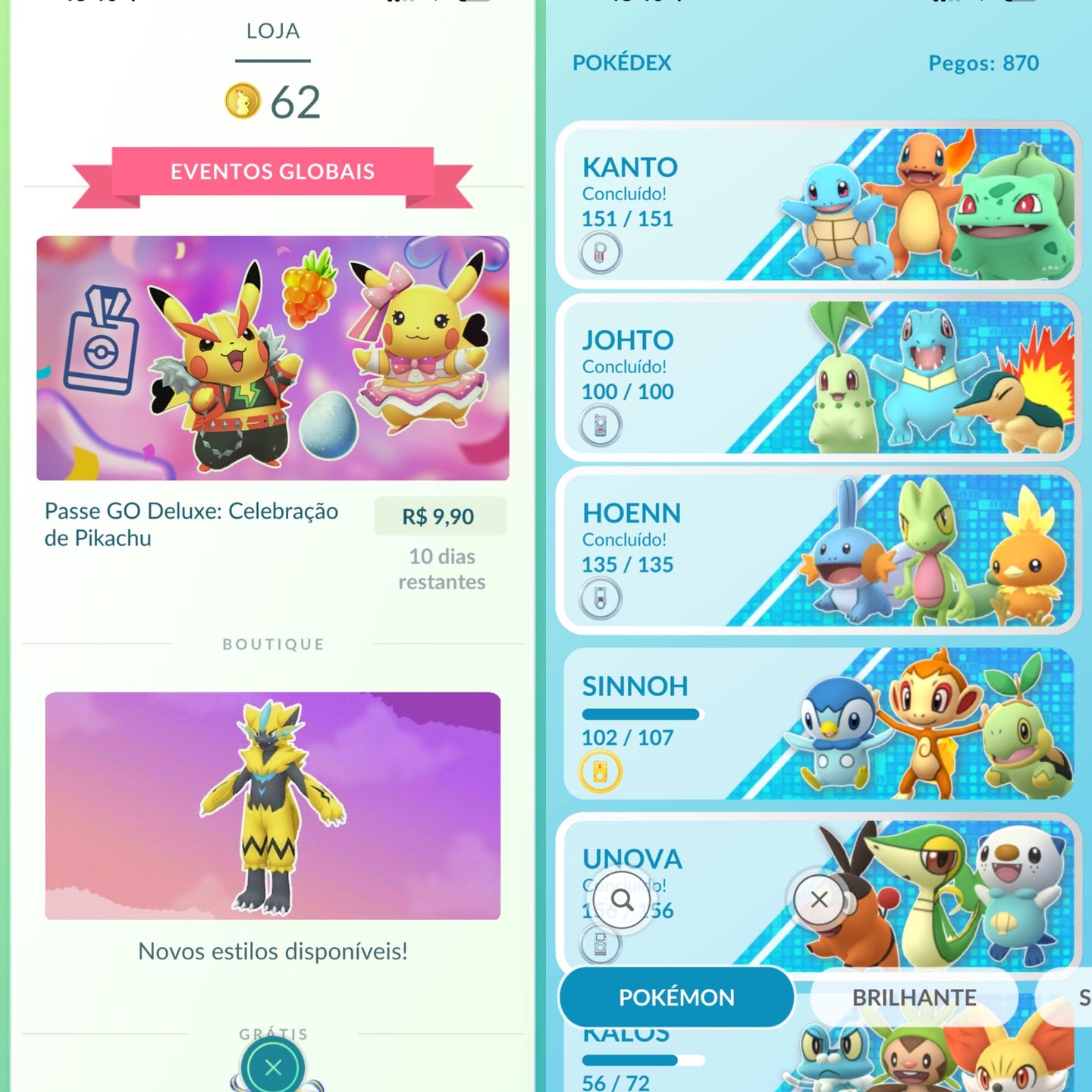 Conta Pokemon GO Nivel 76 - Screenshot 27