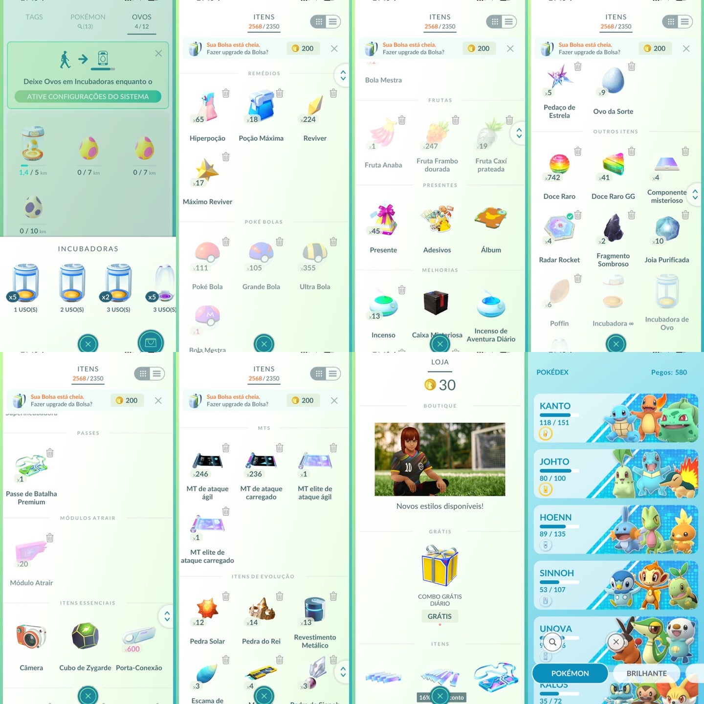 Conta Pokémon GO Nível 70 GO Fest Tokyo - Screenshot 13