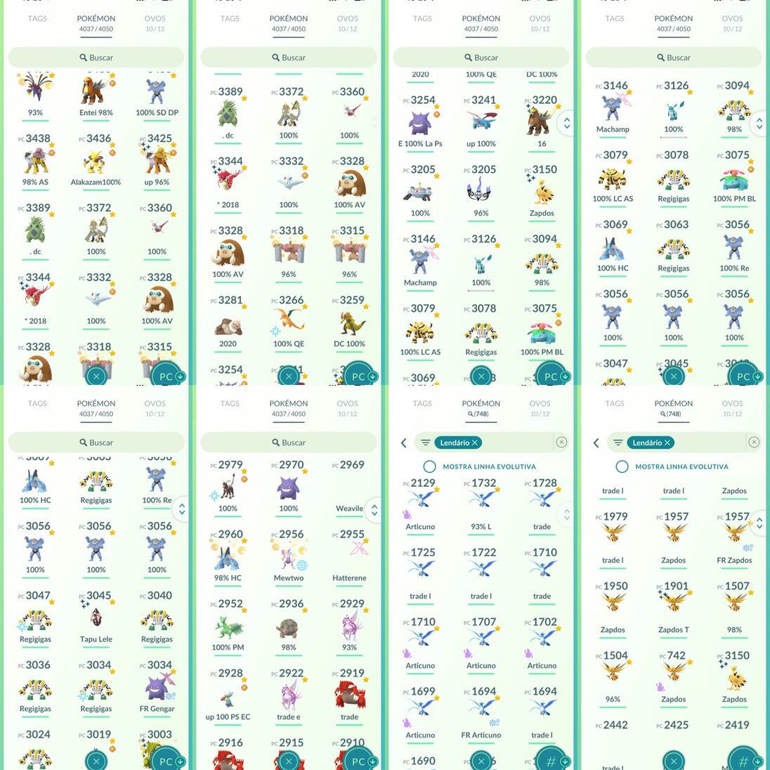 Conta Pokemon GO Nivel 73 - Screenshot 6