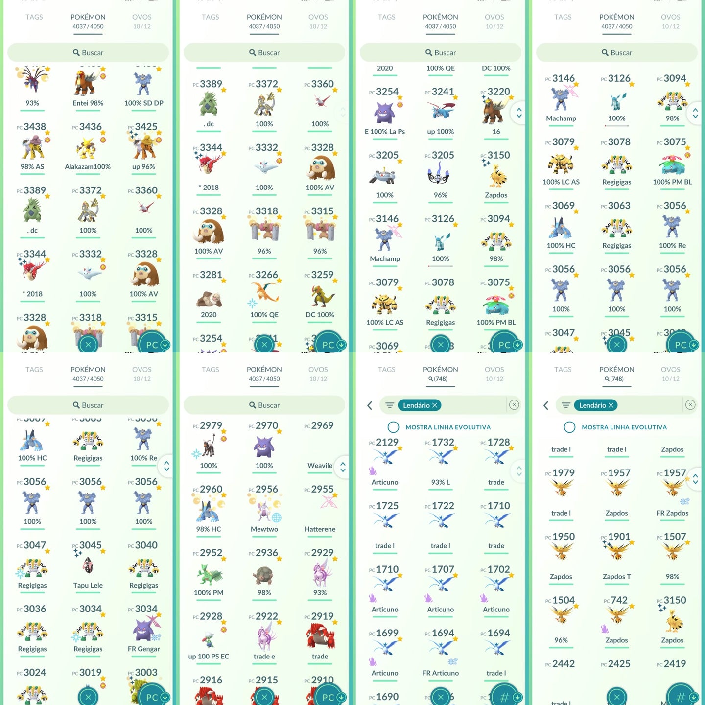 Conta Pokemon GO Nivel 73 - Screenshot 6