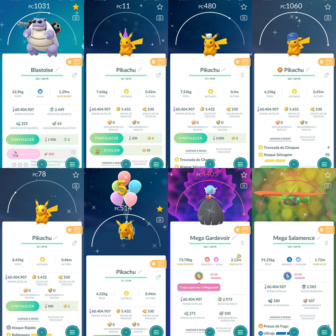 Conta Pokemon GO Nivel 76 - Screenshot 3