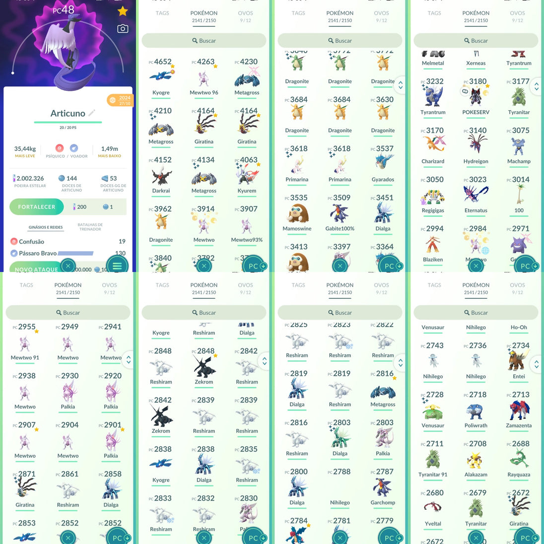 Conta Pokémon GO Nível 71 - Screenshot 6
