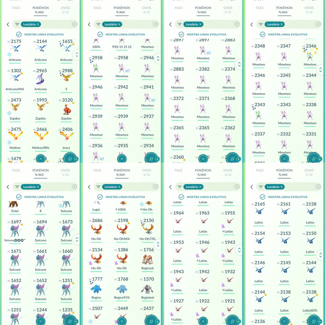 Conta Pokemon GO Nivel 76 - Screenshot 8
