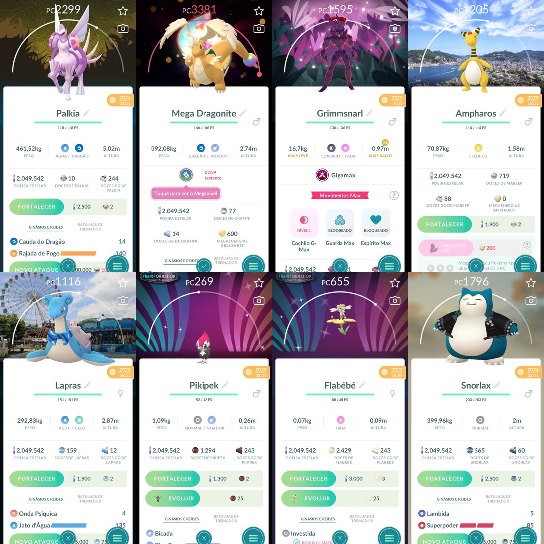 Conta Pokémon GO Nível 70 - Screenshot 2