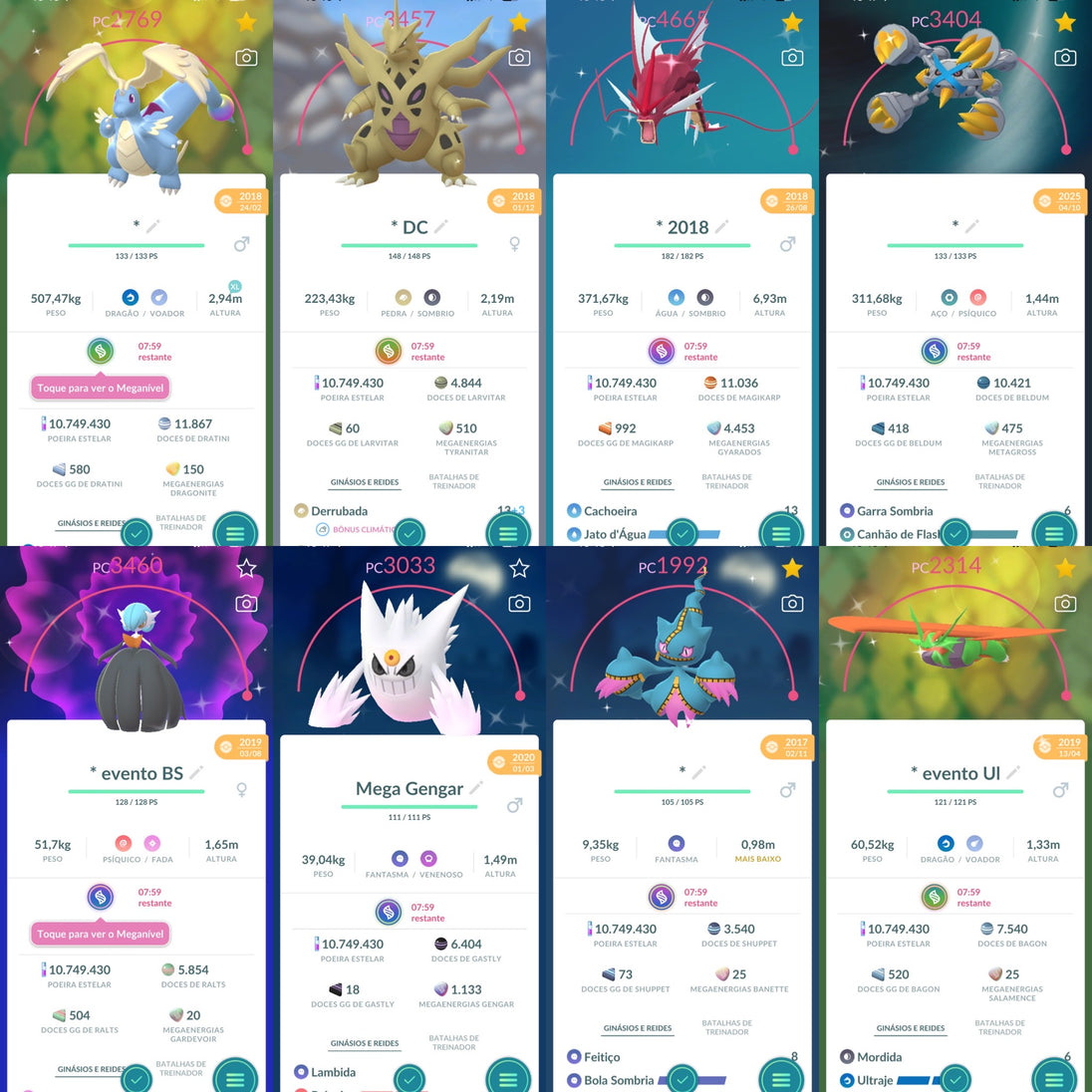 Conta Pokemon GO Nivel 73 - Screenshot 4