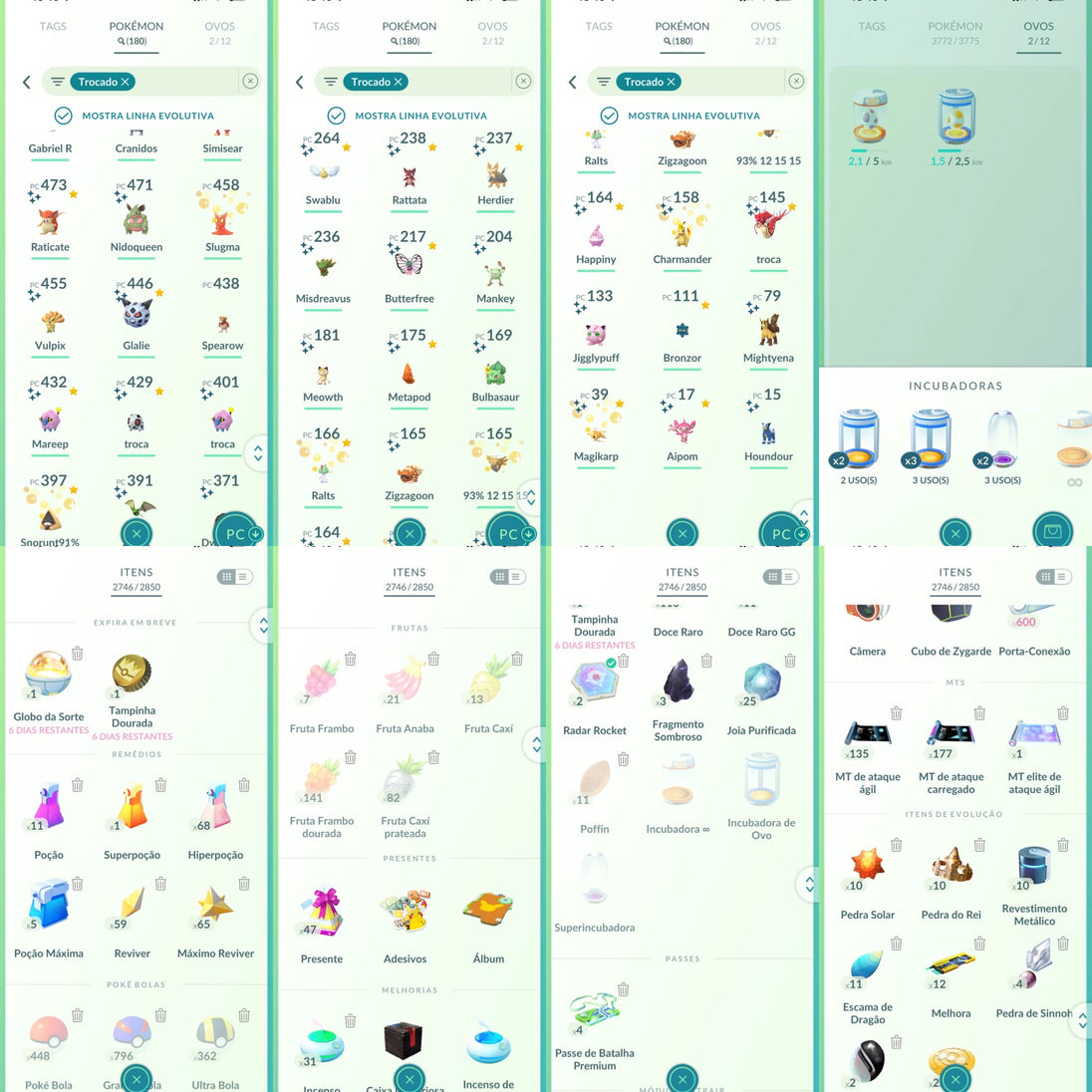 Conta Pokemon GO Nivel 76 - Screenshot 26