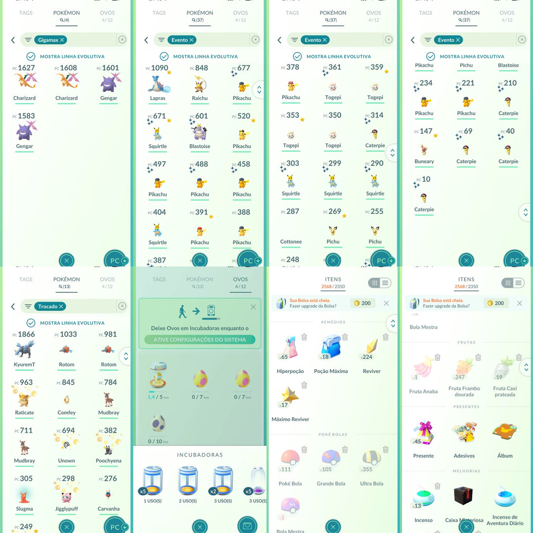 Conta Pokémon GO Nível 70 GO Fest Tokyo - Screenshot 12