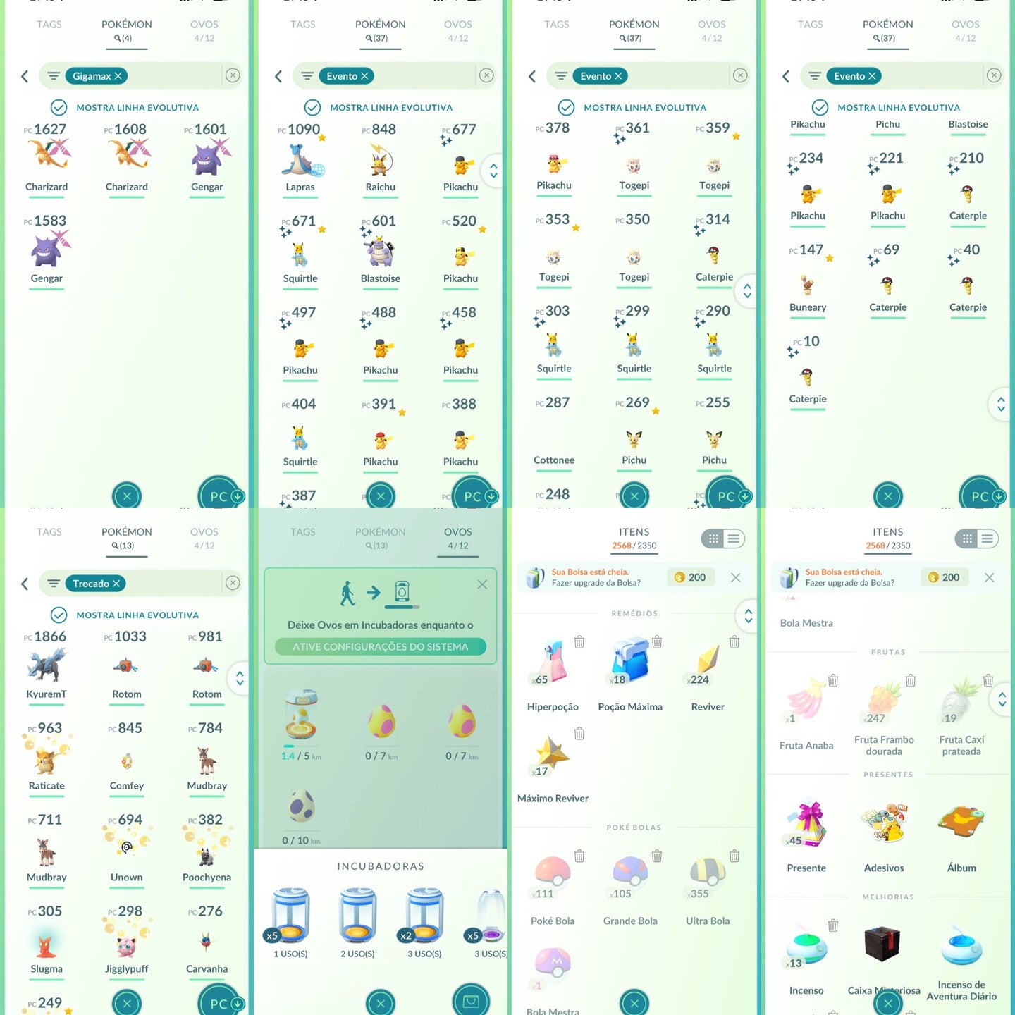 Conta Pokémon GO Nível 70 GO Fest Tokyo - Screenshot 12