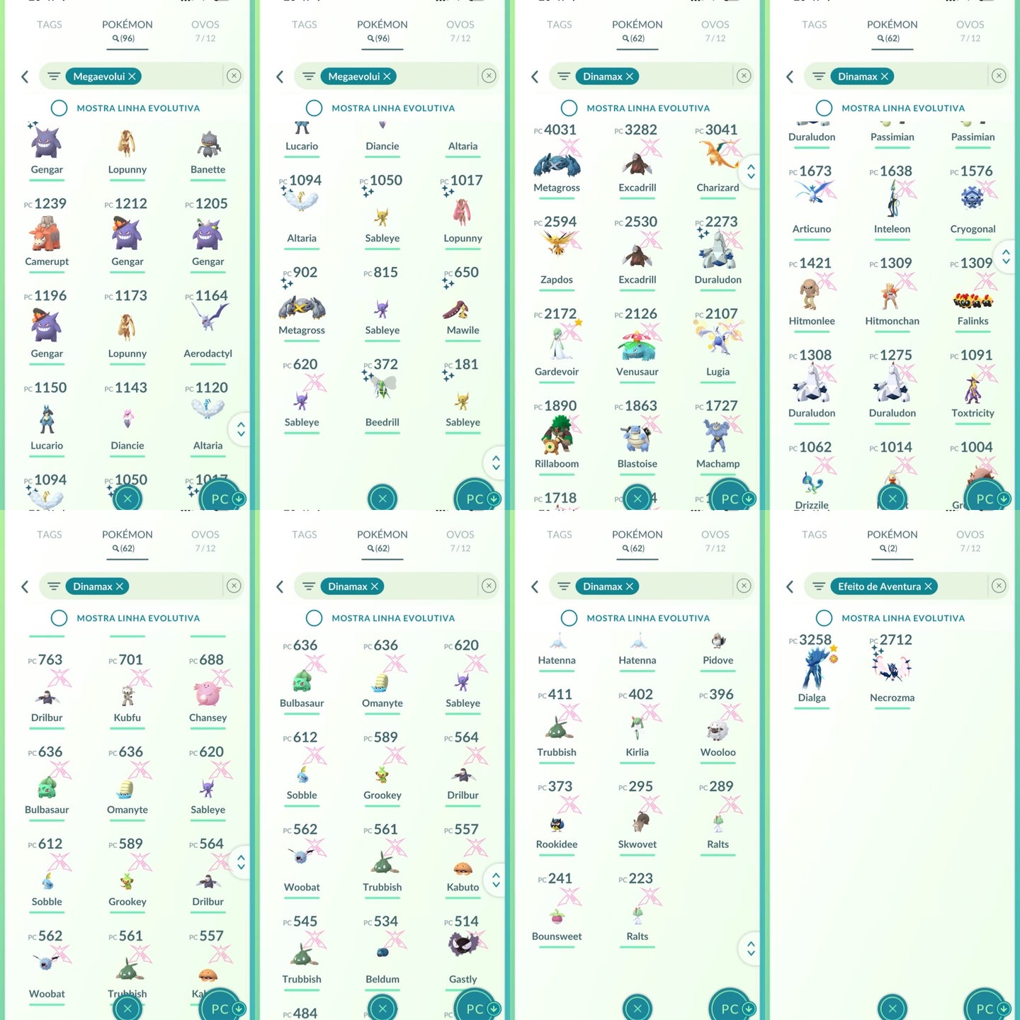 Conta Pokémon GO Nível 70 - Screenshot 13