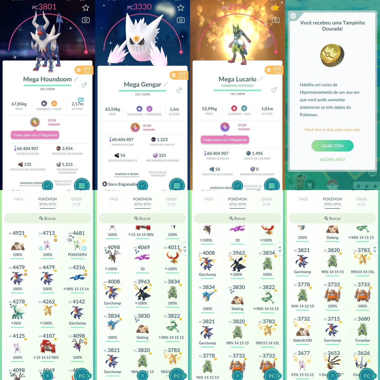 Conta Pokemon GO Nivel 76 - Screenshot 4