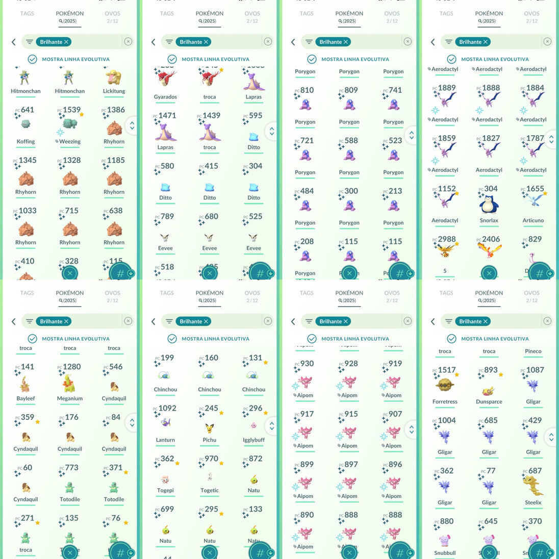 Conta Pokemon GO Nivel 76 - Screenshot 12