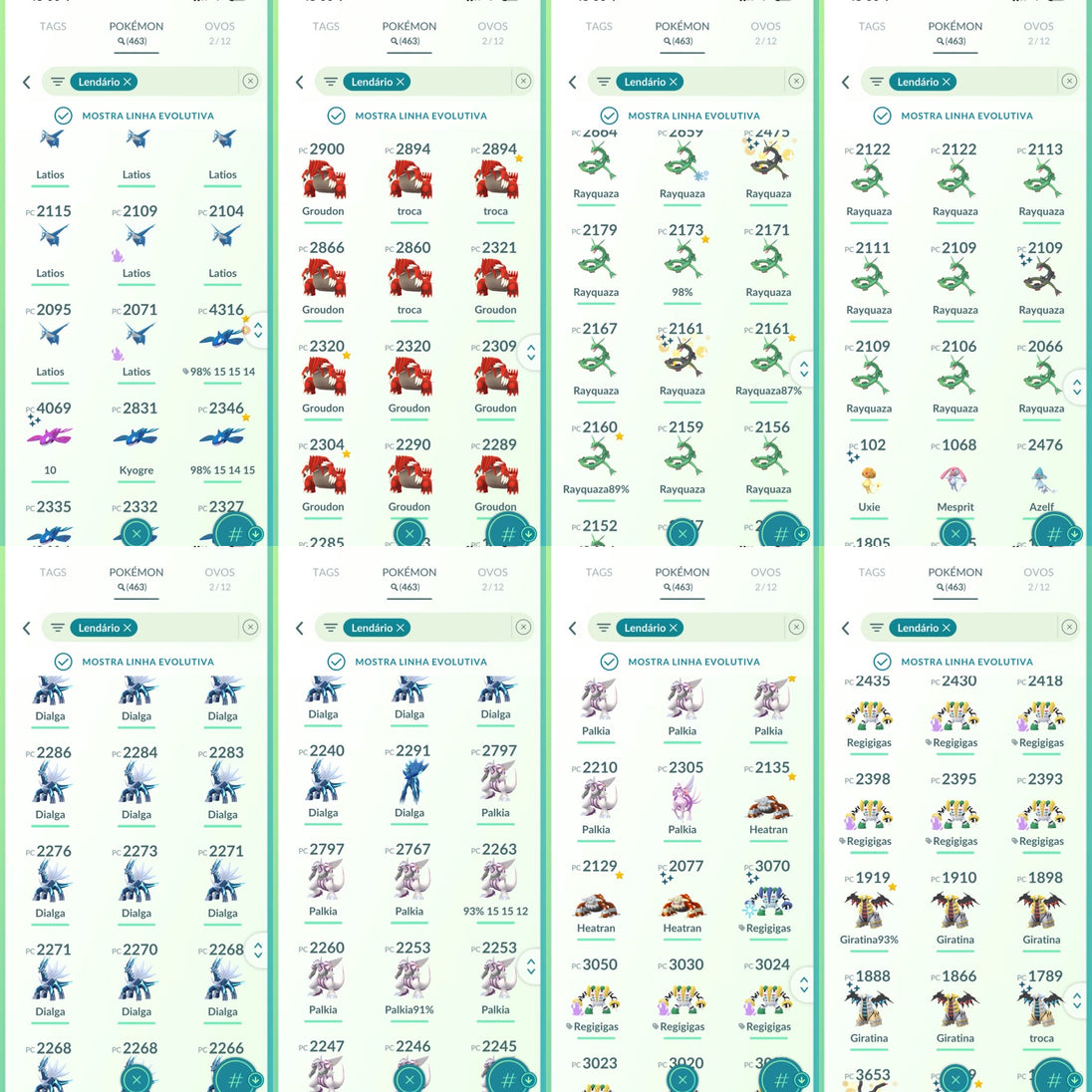 Conta Pokemon GO Nivel 76 - Screenshot 9