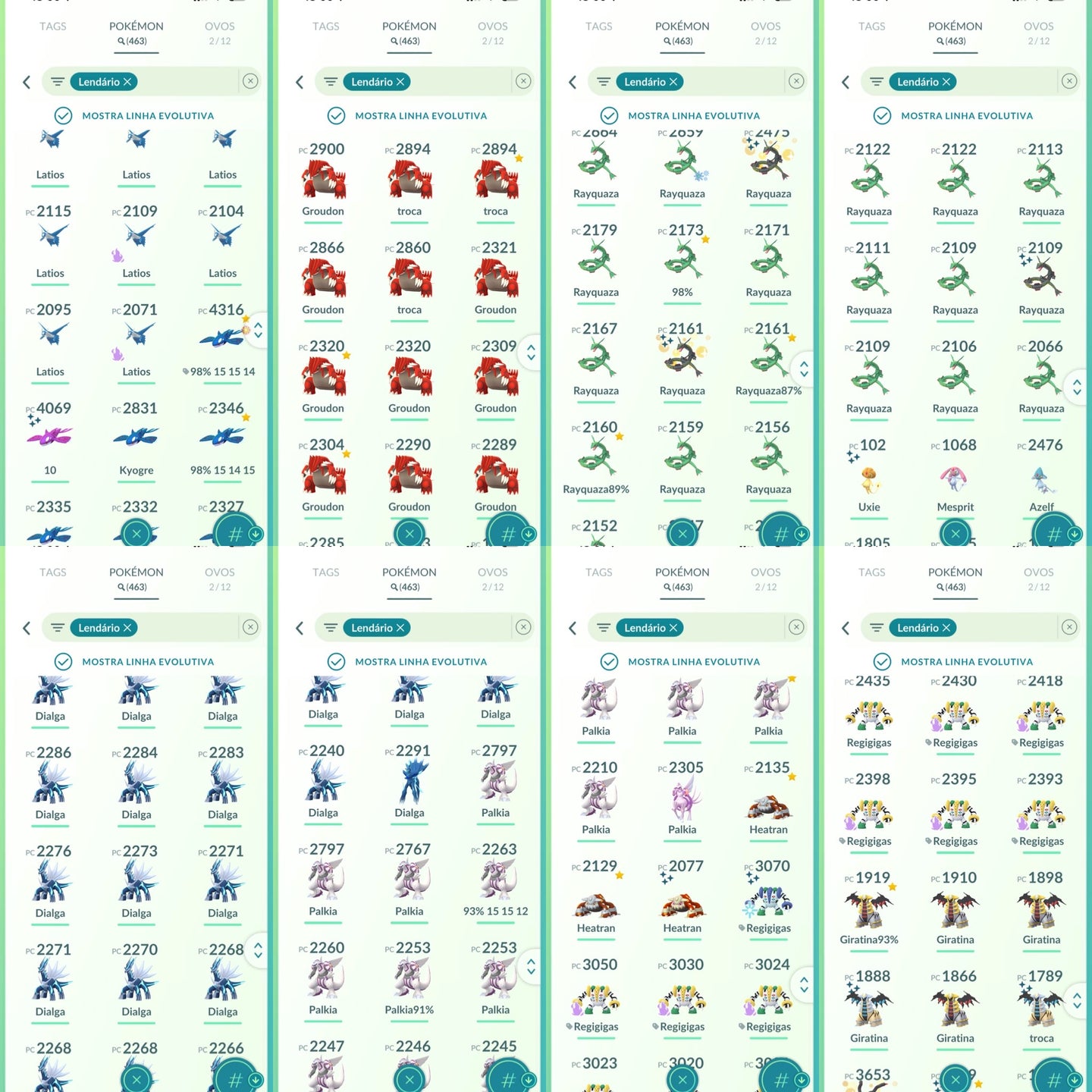 Conta Pokemon GO Nivel 76 - Screenshot 9