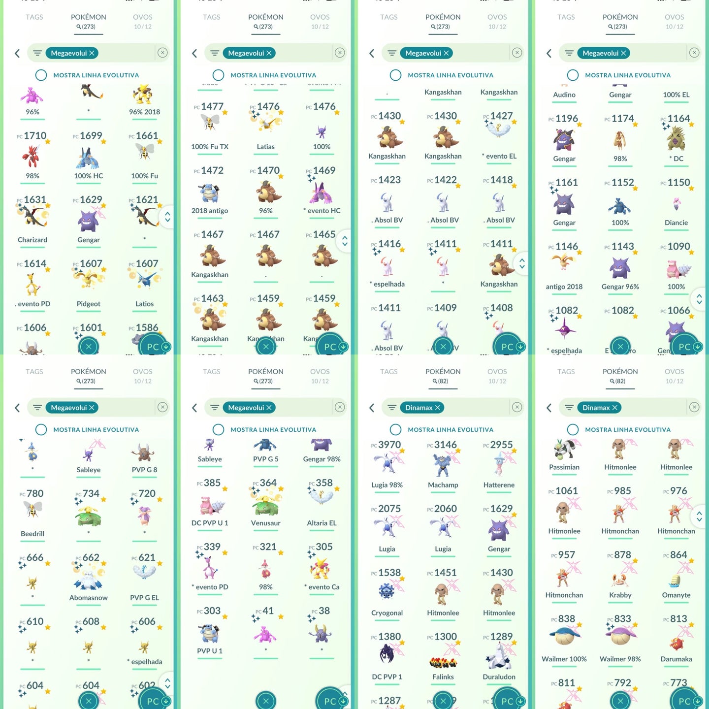 Conta Pokemon GO Nivel 73 - Screenshot 20