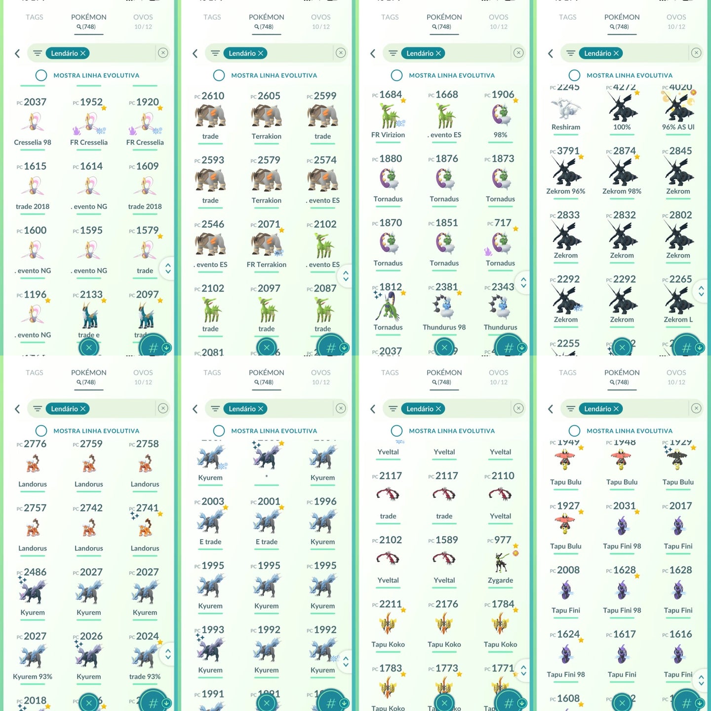 Conta Pokemon GO Nivel 73 - Screenshot 10