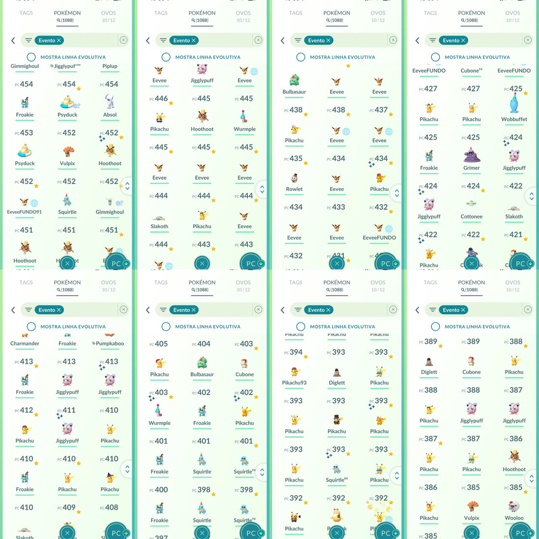 Galeria da conta Pokémon GO nível 71 — imagem 42