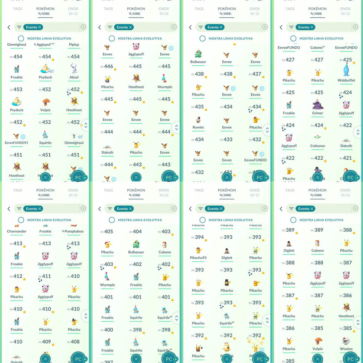 Galeria da conta Pokémon GO nível 71 — imagem 42