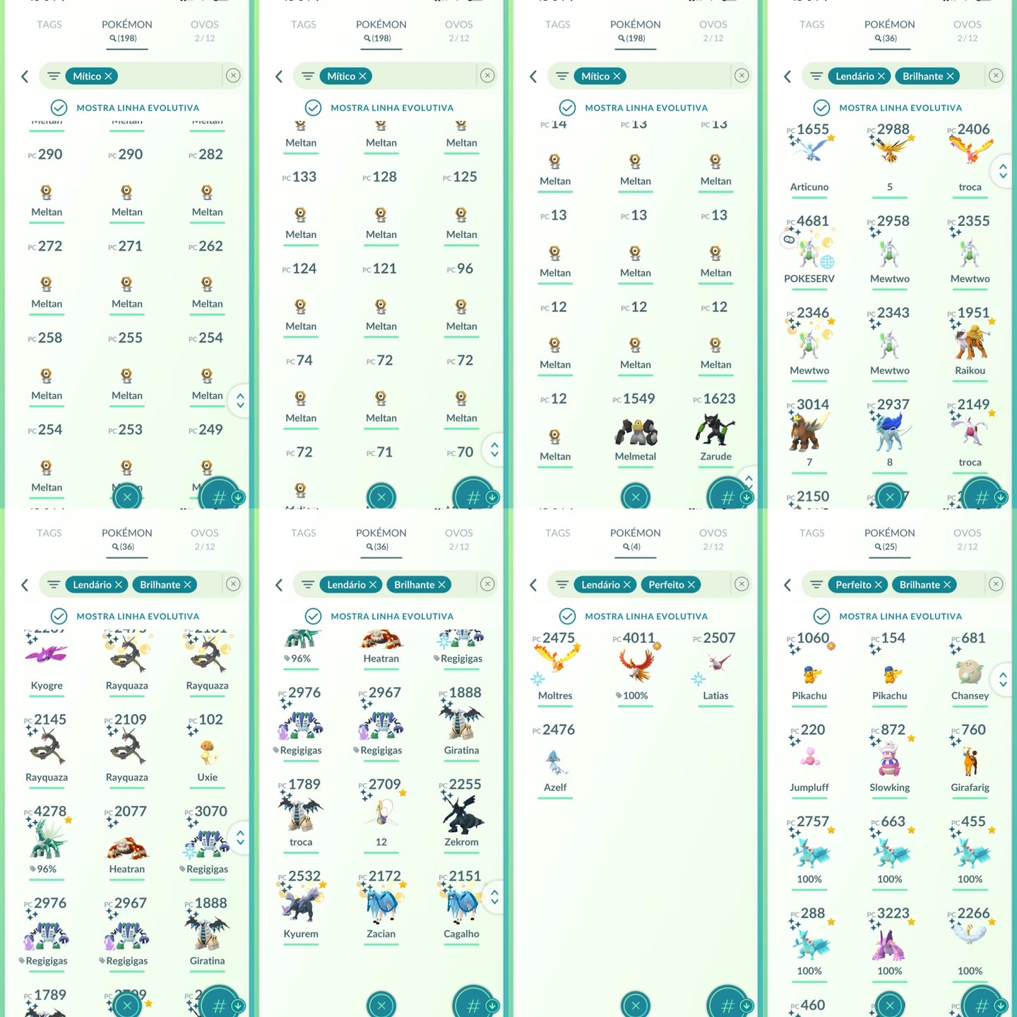 Conta Pokemon GO Nivel 76 - Screenshot 18